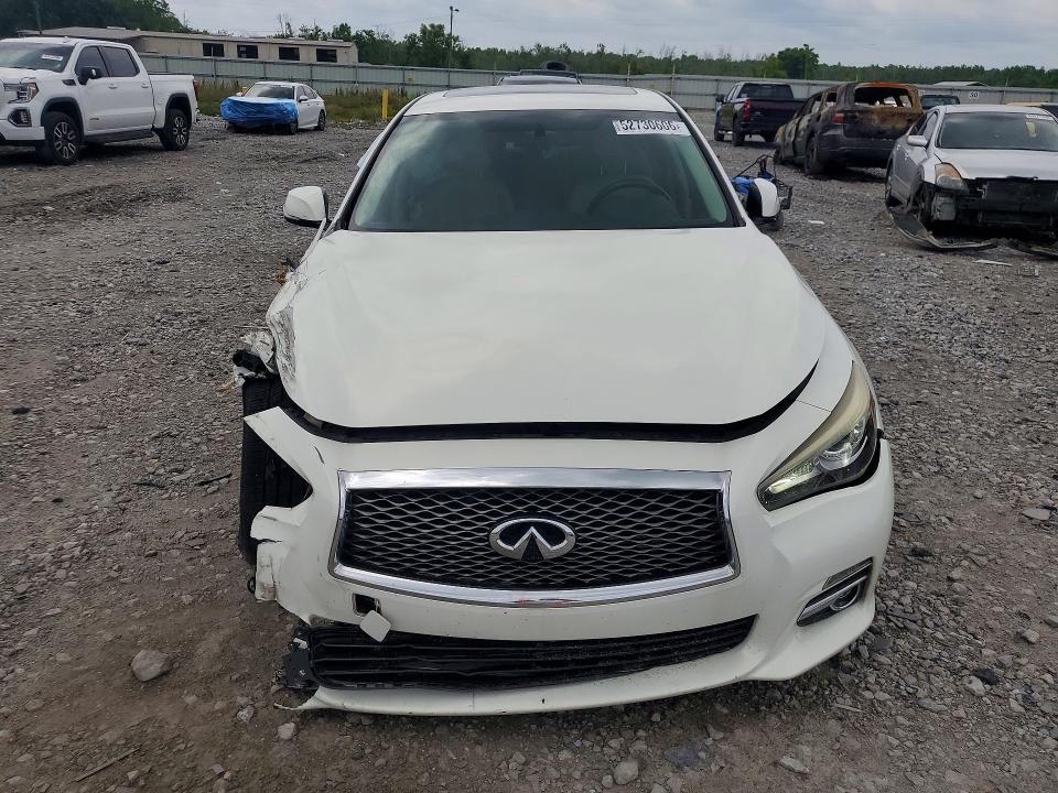 2015 Infiniti VIN JN1BV7AP8FM340824 COPART salvage auction — FRONT END, Al - Cert Of Title-Salvage Title, sold $1,750 on 2026-07-16 (photo 5)