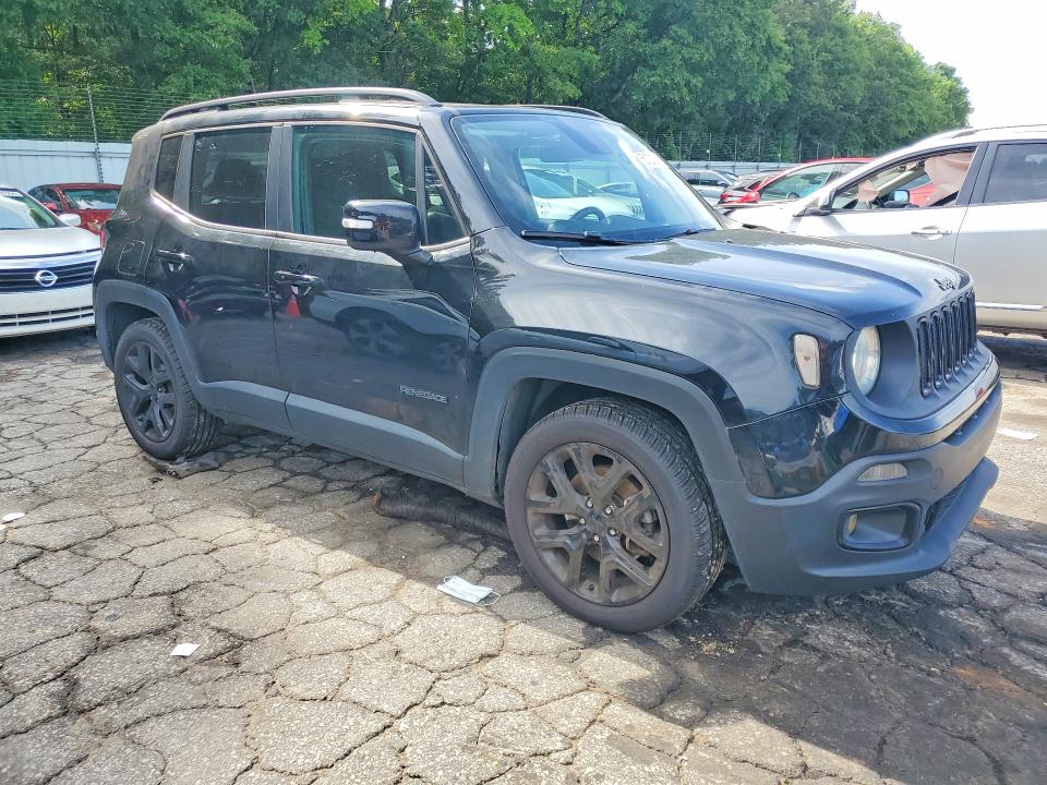 2018 Jeep Renegade VIN ZACCJABB5JPH60094 COPART salvage auction — REAR END, GA - CERT OF TITLE-SALVAGE, sold $2,700 on 2026-07-31 (photo 4)