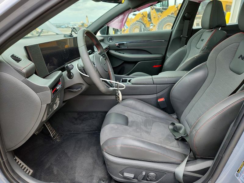 2024 Hyundai Sonata VIN KMHL54JCXRA352858 COPART salvage auction — REAR END, Ne - Cert Of Title-Salvage, sold $8,200 on 2026-07-14 (photo 7)