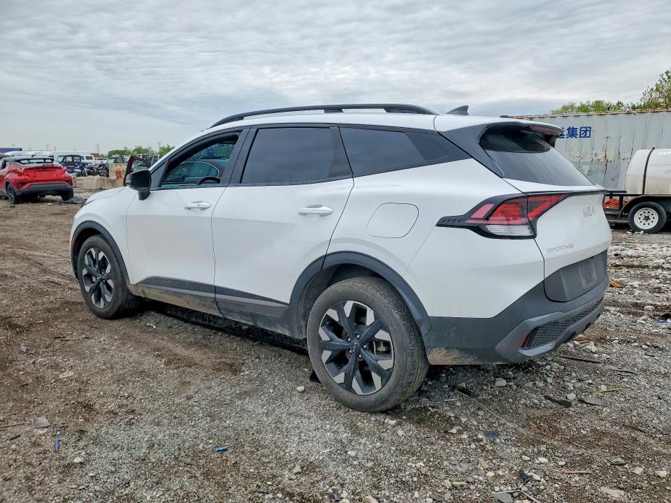2023 Kia Sportage VIN 5XYK6CAF5PG117475 COPART salvage auction — SIDE, Il - Salvage Certificate, sold $10,800 on 2026-07-31 (photo 2)