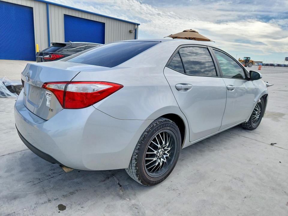 2016 Toyota Corolla VIN 5YFBURHE0GP453228 COPART salvage auction — FRONT END, Tx - Certificate Of Title, sold $175 on 2026-07-31 (photo 3)