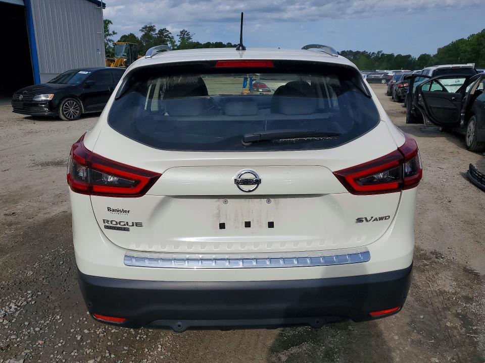 2021 Nissan Rogue VIN JN1BJ1BW5MW452707 COPART salvage auction — REAR END, Id - Salvage Certificate Of Title, sold $4,450 on 2026-07-07 (photo 6)