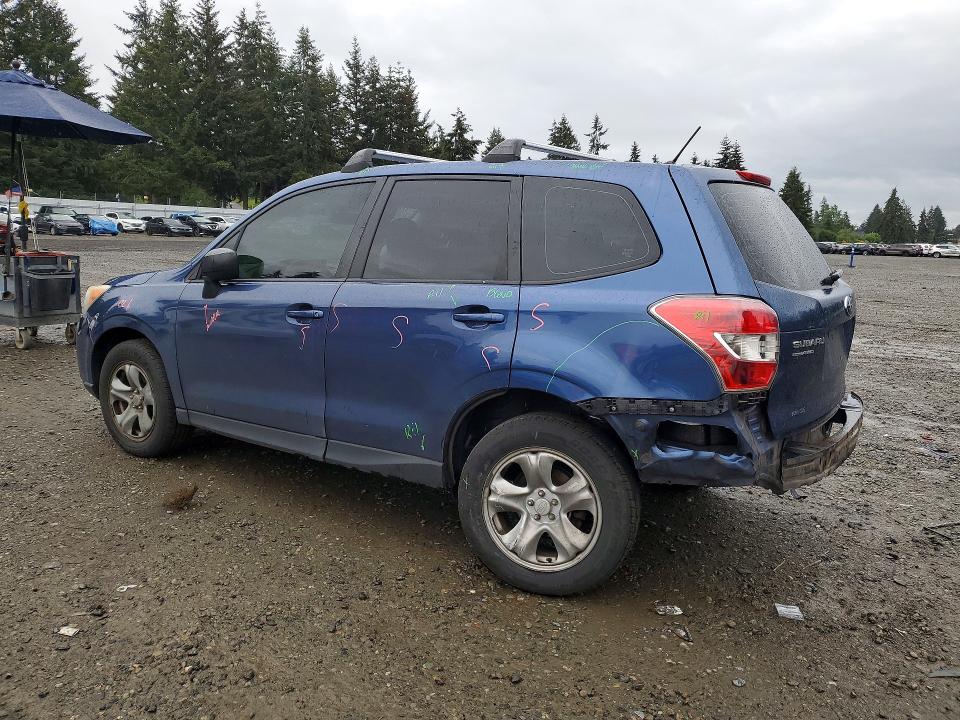 2014 Subaru VIN JF2SJAAC3EH491257 COPART salvage auction — REAR END, Wa - Bill Of Sale, sold $1,450 on 2026-07-21 (photo 2)