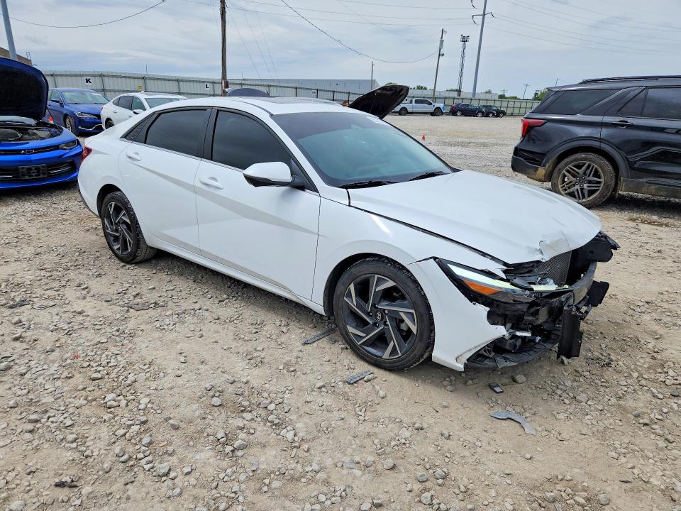 2024 Hyundai Elantra VIN KMHLP4DG8RU769435 COPART salvage auction — FRONT END, Oh - Cert Of Title-Salvage, sold $5,800 on 2026-07-02 (photo 4)