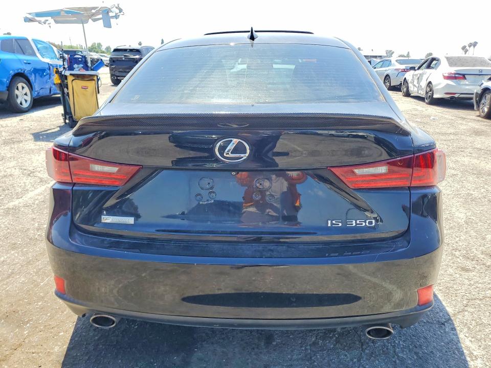 2015 Lexus Is VIN JTHBE1D21F5014835 COPART salvage auction — FRONT END, Ca - Salvage Certificate, sold $900 on 2026-07-31 (photo 6)