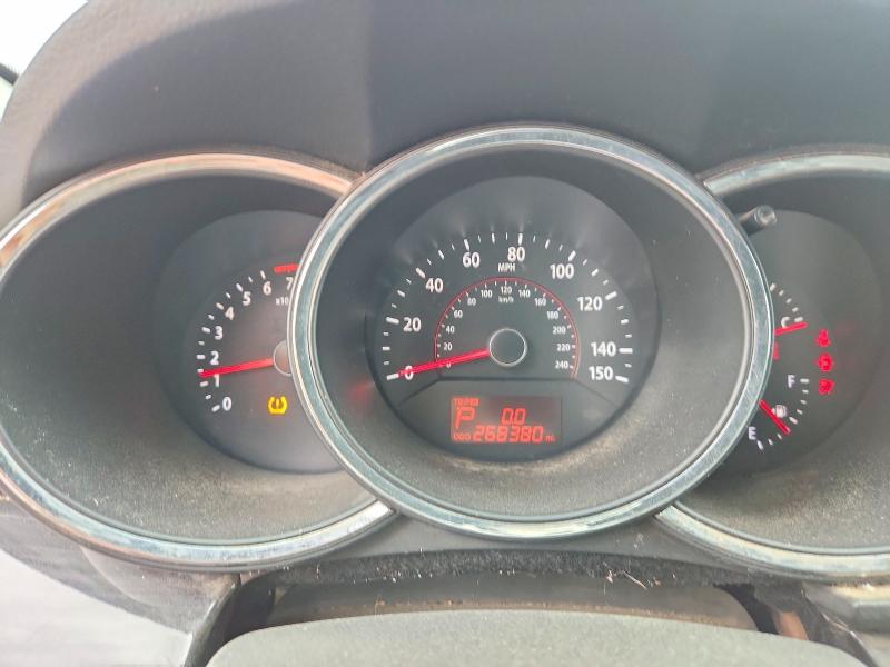 2011 Kia Sorento VIN 5XYKT3A19BG023945 COPART salvage auction — FRONT END, Ca - Salvage Certificate, sold $350 on 2026-07-10 (photo 9)