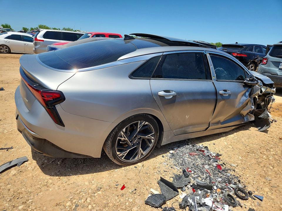 2025 Kia VIN KNAG64J74S5302698 COPART salvage auction — FRONT END, Tx - Salvage Vehicle Title, sold $6,200 on 2026-07-30 (photo 3)