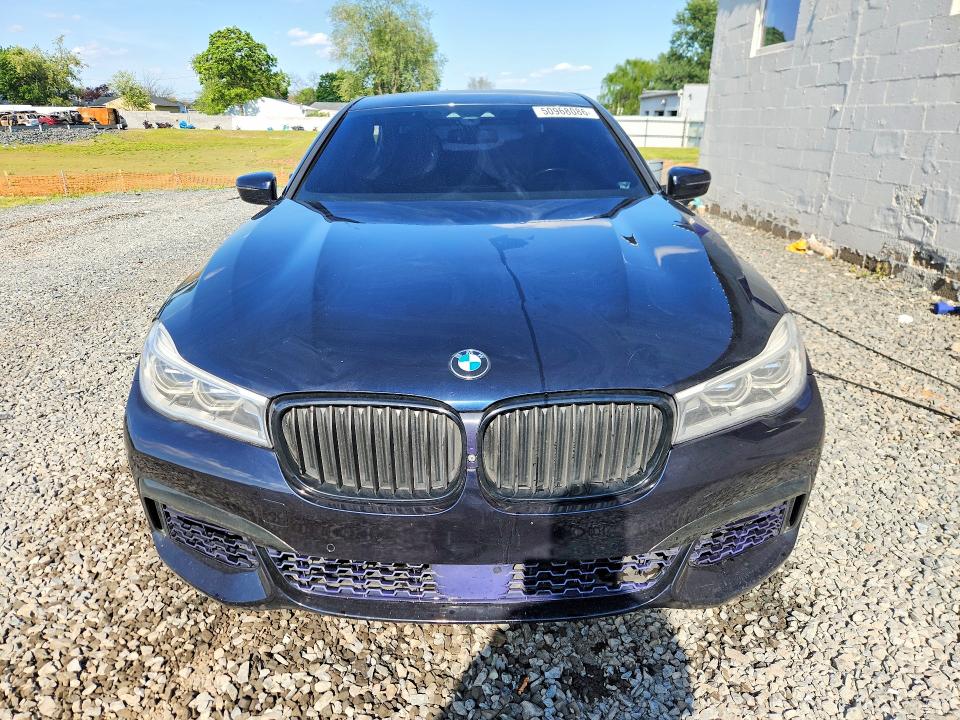 2016 BMW 7er VIN WBA7F2C58GG415971 COPART salvage auction — SIDE, Nj - Cert Of Title-Salvage, sold $7,600 on 2026-07-31 (photo 5)