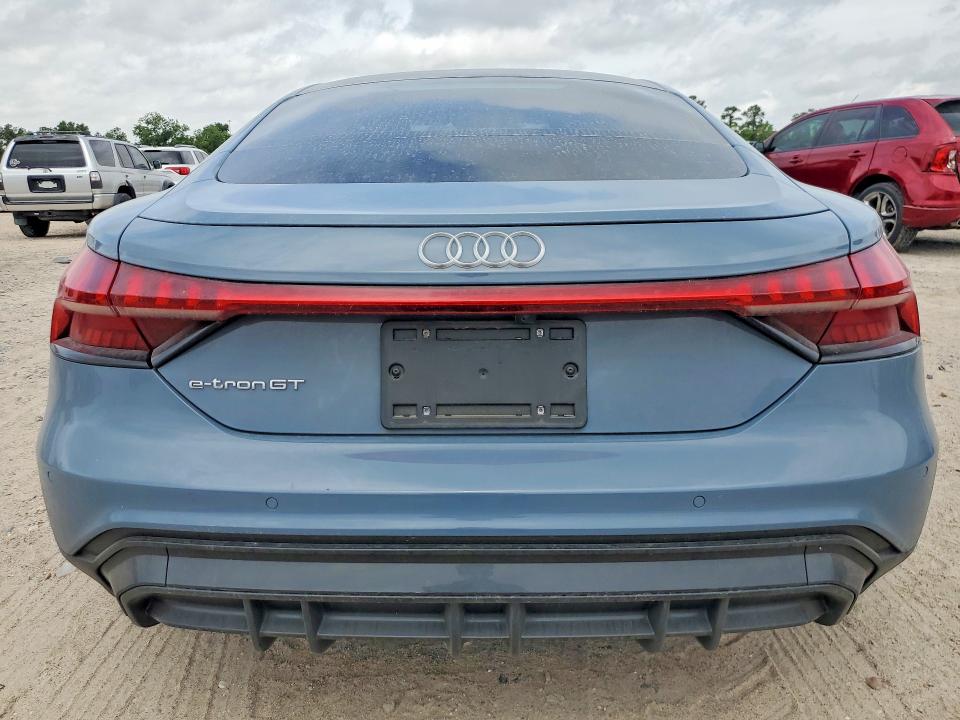 2024 Audi E-tron gt VIN WAUFJBFW9R7001485 COPART salvage auction — FRONT END, Tx - Salvage Vehicle Title, sold $22,300 on 2026-07-10 (photo 6)