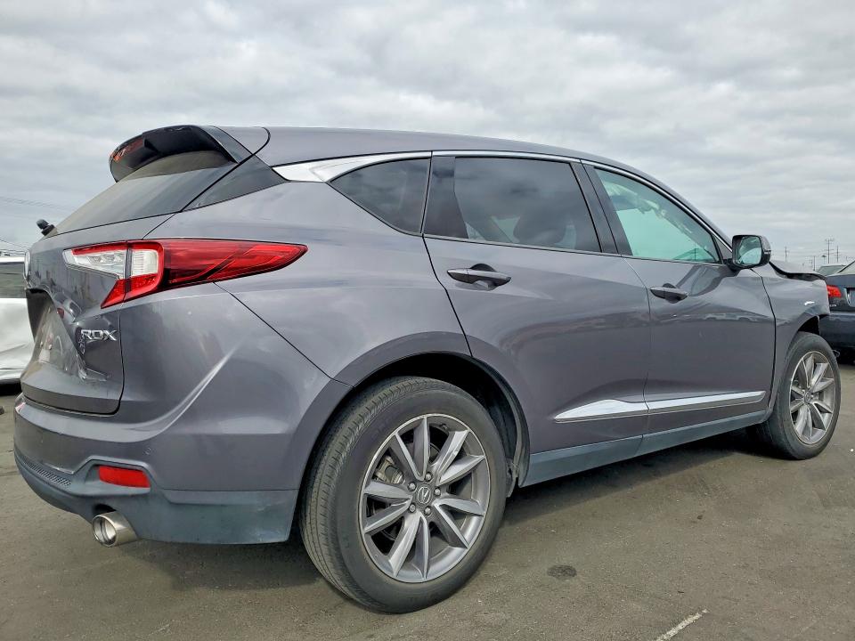 2021 Acura Rdx VIN 5J8TC1H5XML005626 COPART salvage auction — FRONT END, Ca - Salvage Certificate, sold $7,100 on 2026-07-29 (photo 3)