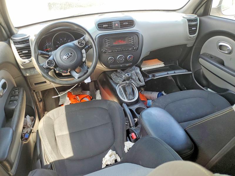 2015 Kia Soul VIN KNDJP3A57F7787315 COPART salvage auction — REAR END, TX - SALVAGE VEHICLE TITLE, sold $1,050 on 2026-07-02 (photo 8)