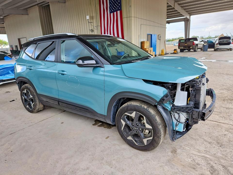 2025 Kia VIN KNDEU2AA0S7790231 COPART salvage auction — FRONT END, Fl - Cert Of Title Slvg Rebuildable, sold $6,500 on 2026-07-08 (photo 4)