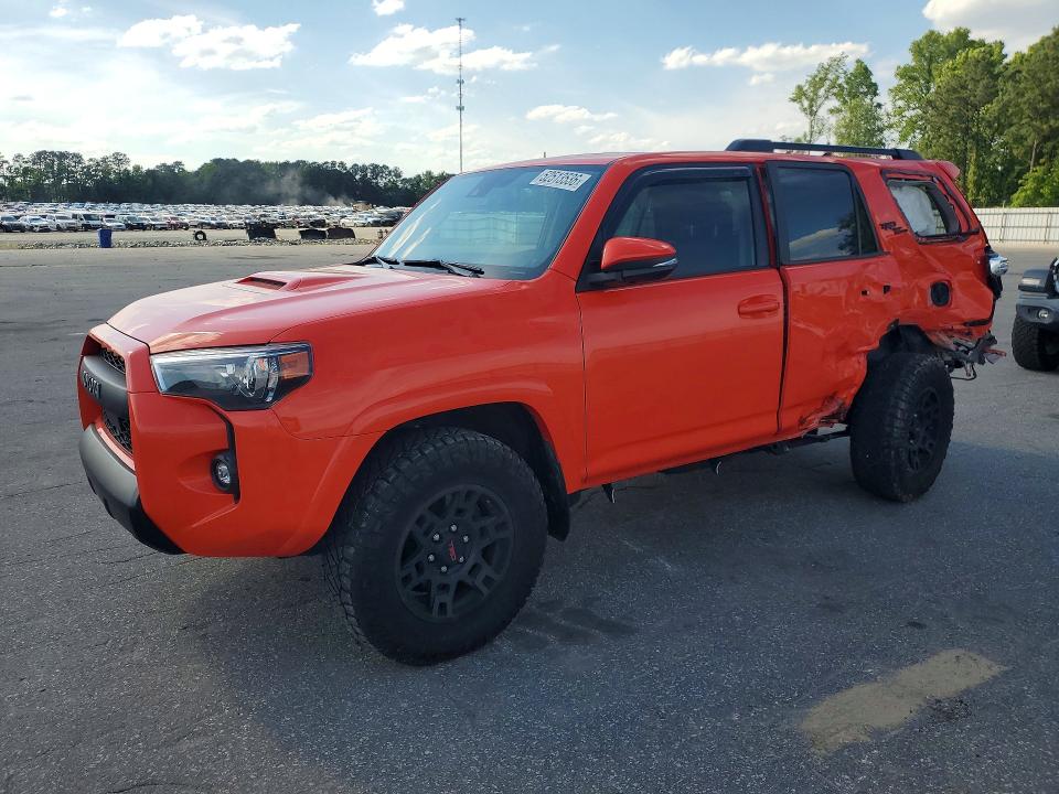 2024 Toyota 4runner VIN JTERU5JR7R6229416 COPART salvage auction — SIDE, Nc - Salvage Certificate Of Title, sold $3,250 on 2026-07-28 (photo 1)