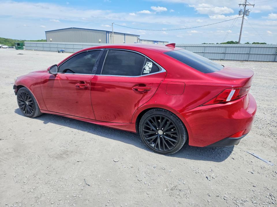 2014 Lexus Is VIN JTHBF1D20E5007127 COPART salvage auction — FRONT END, Nc - Salvage Certificate Of Title, sold $175 on 2026-07-15 (photo 2)