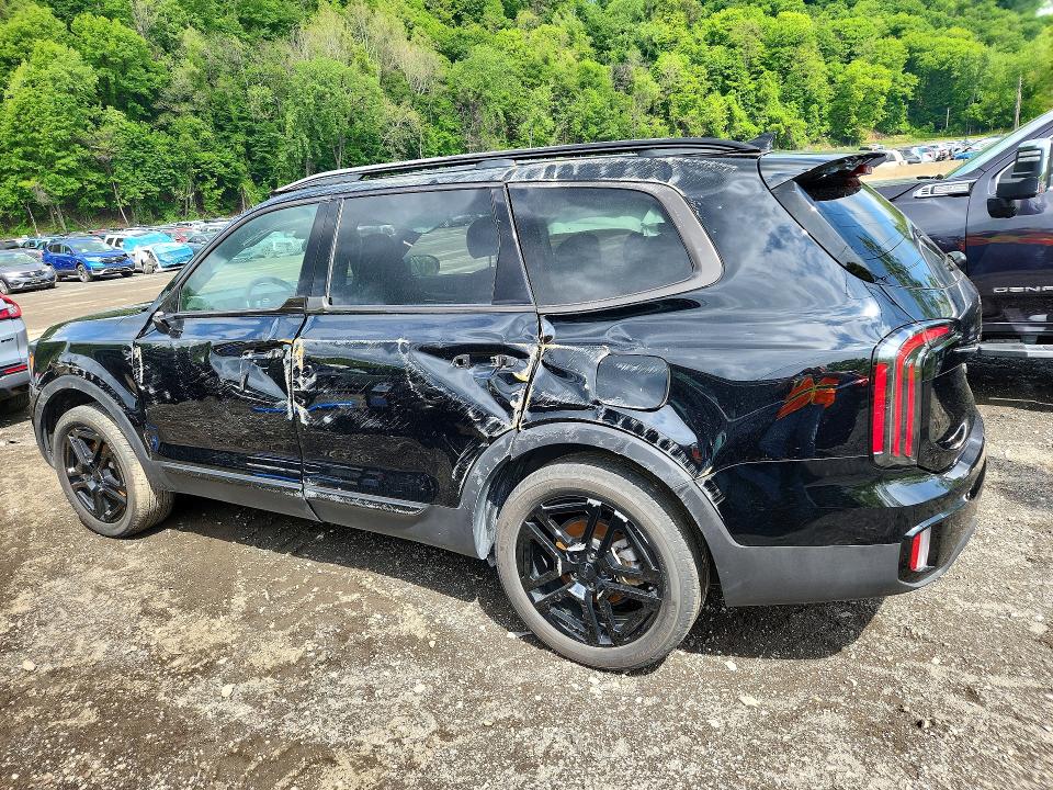 2025 Kia Telluride VIN 5XYP3DGC2SG570236 COPART salvage auction — ROLLOVER, Nj - Cert Of Title-Salvage, sold $11,700 on 2026-07-23 (photo 2)