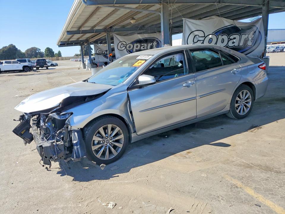 2015 Toyota Camry VIN 4T1BK1FK1FU559068 COPART salvage auction — FRONT END, Ca - Salvage Certificate, sold $975 on 2026-07-02 (photo 1)