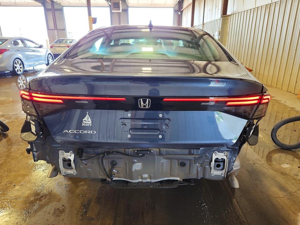 2025 Honda Accord VIN 1HGCY1F49SA057074 COPART salvage auction — FRONT END, Pa - Certificate Of Salvage, sold $8,100 on 2026-07-28 (photo 6)