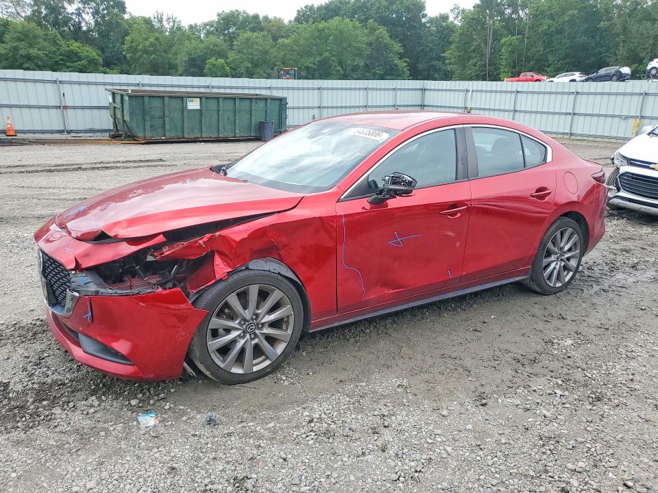 2021 Mazda 3 VIN JM1BPBBL9M1341453 COPART salvage auction — FRONT END, Sc - Cert Of Title-Salvage, sold $200 on 2026-07-28 (photo 1)