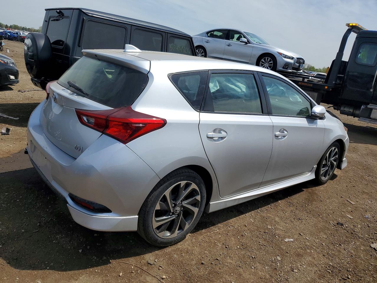 2017 Toyota Corolla VIN JTNKARJE9HJ529520 COPART salvage auction — Front End, IL - SALVAGE CERTIFICATE, sold $1,000 on 2026-07-02 (photo 3)