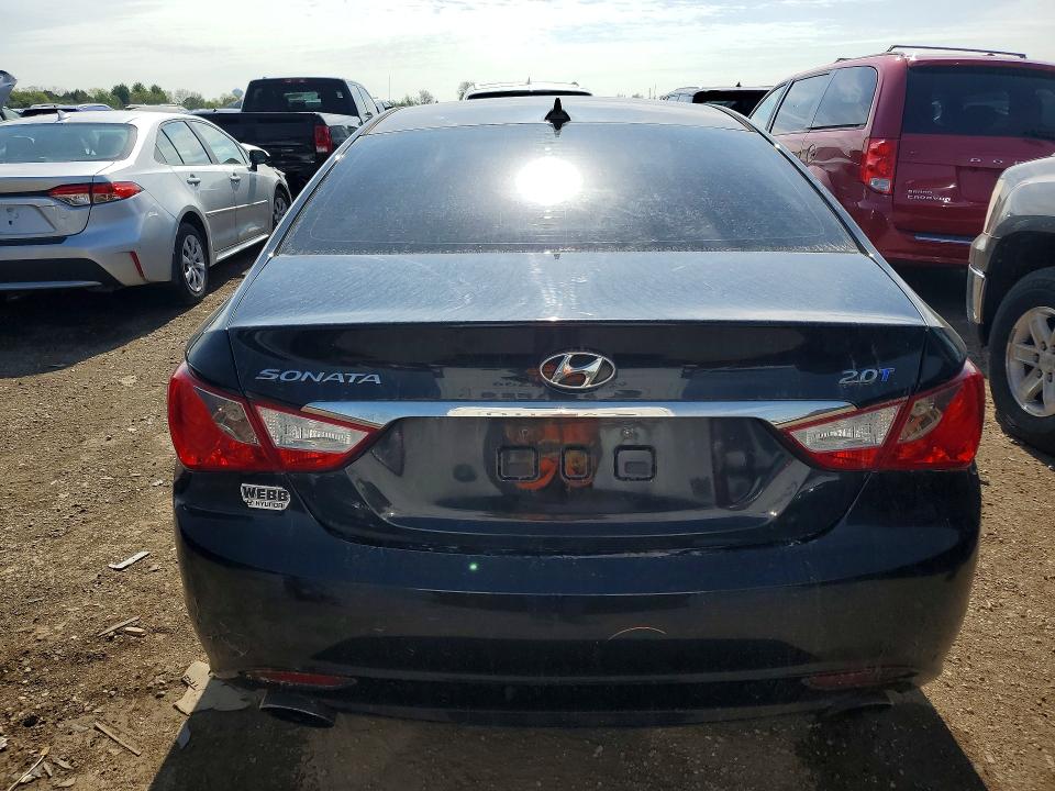 2012 Hyundai VIN 5NPEC4AB2CH354436 COPART salvage auction — FRONT END, Il - Salvage Certificate, sold $675 on 2026-07-30 (photo 6)