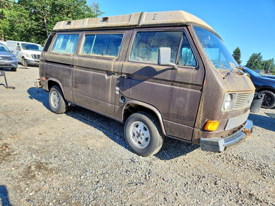 1985 Volkswagen Vanagon VIN WV2ZB0254FH006373 COPART salvage auction — MINOR DENT/SCRATCHES, WA - CERT OF OWNERSHIP-REBUILT, sold $1,800 on 2026-07-17 (photo 4)