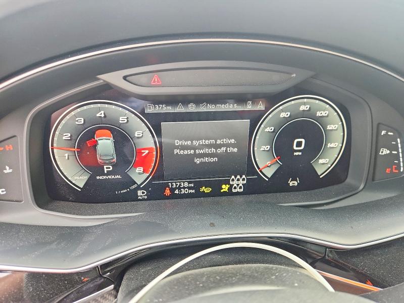 2025 Audi VIN WA1VWBF77SD012155 COPART salvage auction — FRONT END, Tx - Salvage Vehicle Title, sold $43,750 on 2026-07-16 (photo 9)