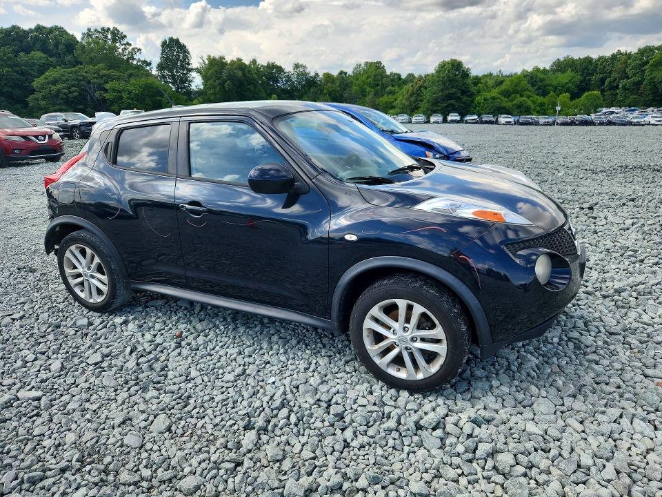 2013 Nissan Juke VIN JN8AF5MVXDT228778 COPART salvage auction — FRONT END, Nc - Salvage Certificate Of Title, sold $650 on 2026-07-15 (photo 4)