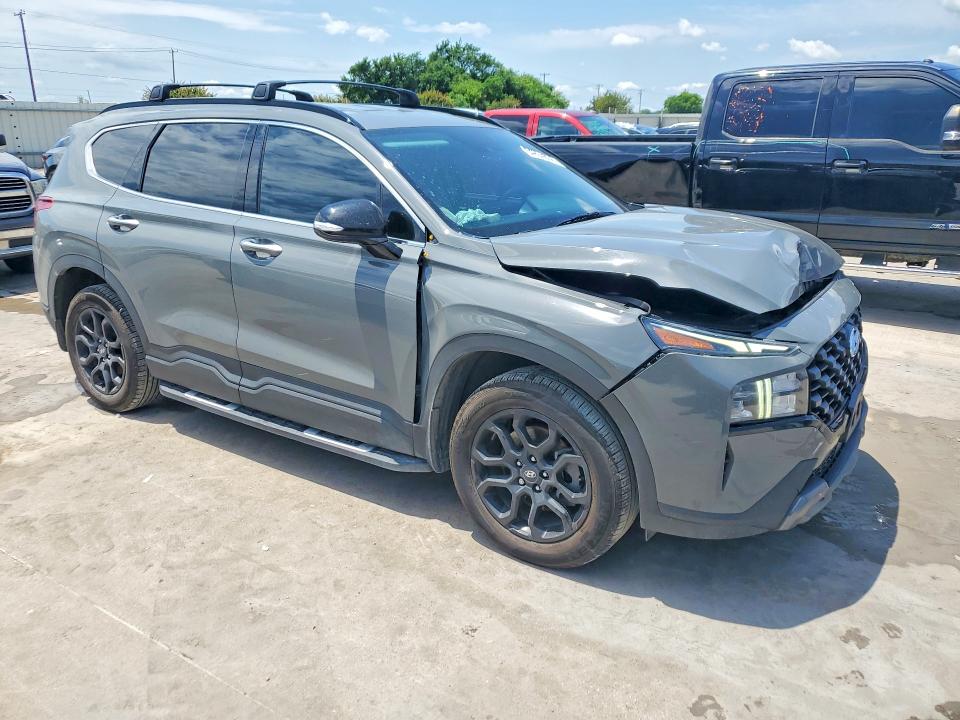 2022 Hyundai Santa fe VIN 5NMS64AJ1NH427281 COPART salvage auction — FRONT END, Tx - Salvage Vehicle Title, sold $7,000 on 2026-07-31 (photo 4)