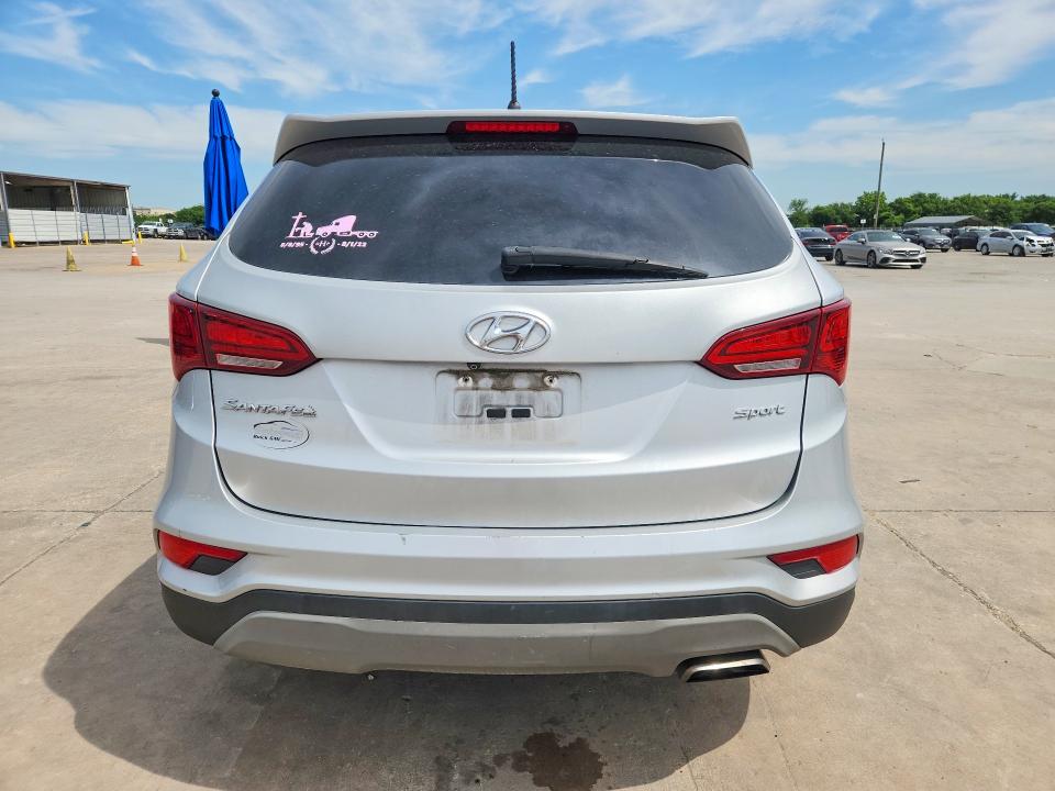 2018 Hyundai VIN 5XYZT3LB7JG560056 COPART salvage auction — FRONT END, Tx - Salvage Vehicle Title, sold $1,700 on 2026-07-02 (photo 6)