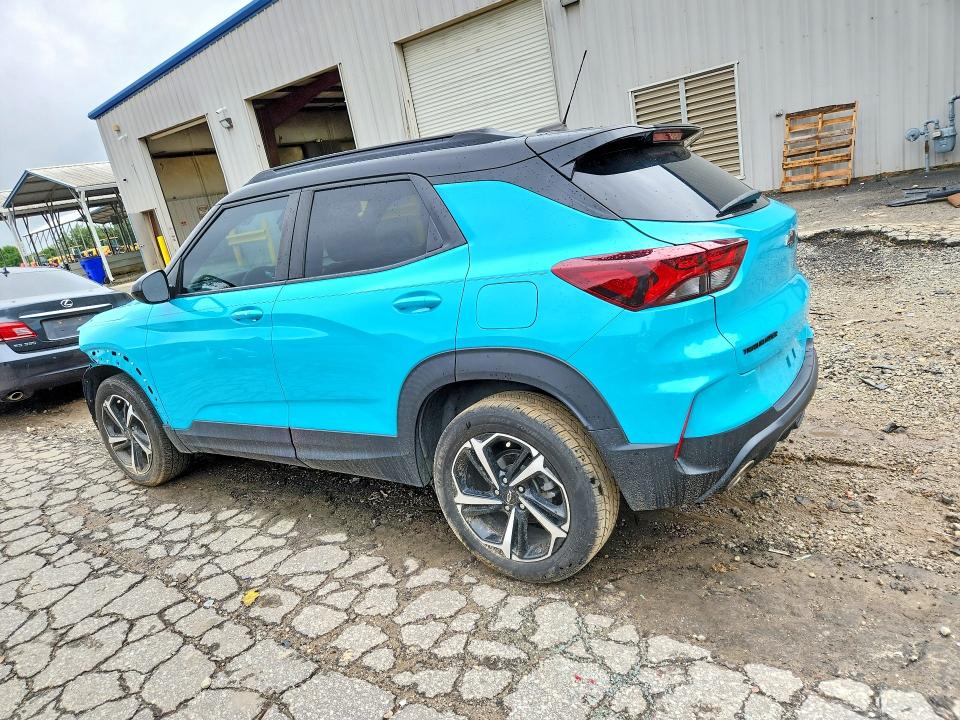 2022 Chevrolet Trailblazer VIN KL79MTSLXNB025307 COPART salvage auction — FRONT END, GA - CERT OF TITLE-SALVAGE, sold $3,200 on 2026-07-31 (photo 2)