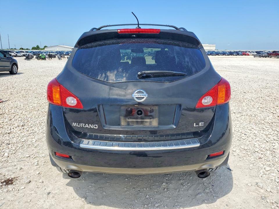 2010 Nissan Murano VIN JN8AZ1MUXAW010728 COPART salvage auction — HAIL, Tx - Certificate Of Title, sold $1,050 on 2026-07-30 (photo 6)