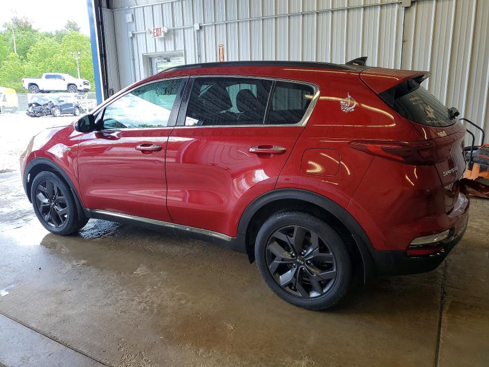 2020 Kia Sportage VIN KNDP6CAC3L7681127 COPART salvage auction — SIDE, Pa - Certificate Of Salvage, sold $3,800 on 2026-07-08 (photo 2)