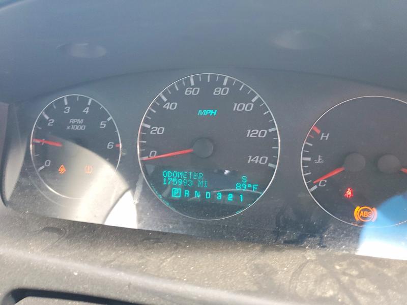 2008 Chevrolet Impala VIN 2G1WU583281220792 COPART salvage auction — SIDE, Ms - Cert Of Title-Salvaged, sold $425 on 2026-07-03 (photo 9)