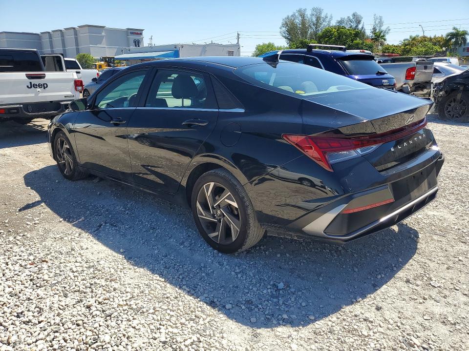 2024 Hyundai Elantra VIN KMHLS4DG3RU752976 COPART salvage auction — REAR END, Fl - Cert Of Title Slvg Rebuildable, sold $6,800 on 2026-07-20 (photo 2)