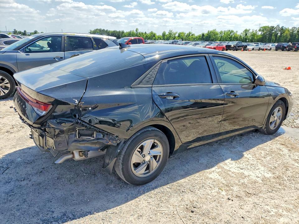 2025 Hyundai Elantra VIN KMHLL4DG7SU062084 COPART salvage auction — REAR END, Tx - Salvage Vehicle Title, sold $6,200 on 2026-07-28 (photo 3)