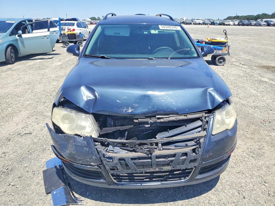 2007 Volkswagen Passat VIN WVWLK93C77E005761 COPART salvage auction — FRONT END, Ca - Salvage Certificate, sold $225 on 2026-07-07 (photo 5)