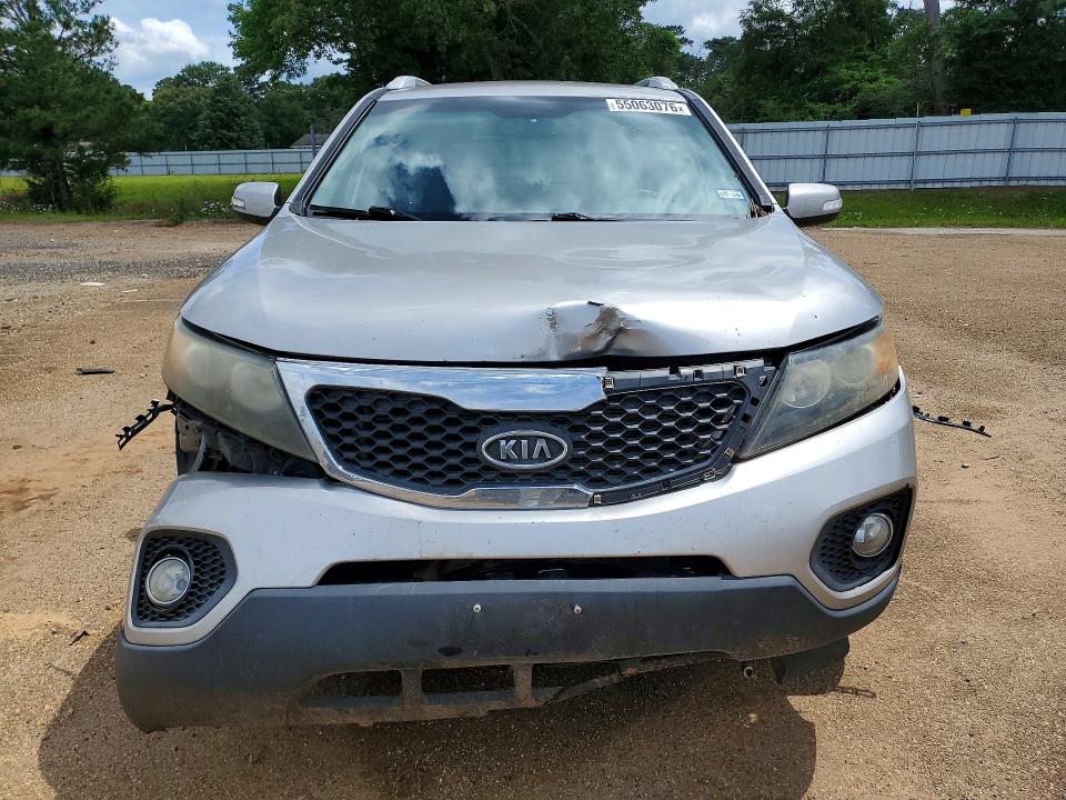 2013 Kia VIN 5XYKT3A63DG380990 COPART salvage auction — FRONT END, Tx - Salvage Vehicle Title, sold $825 on 2026-07-06 (photo 5)