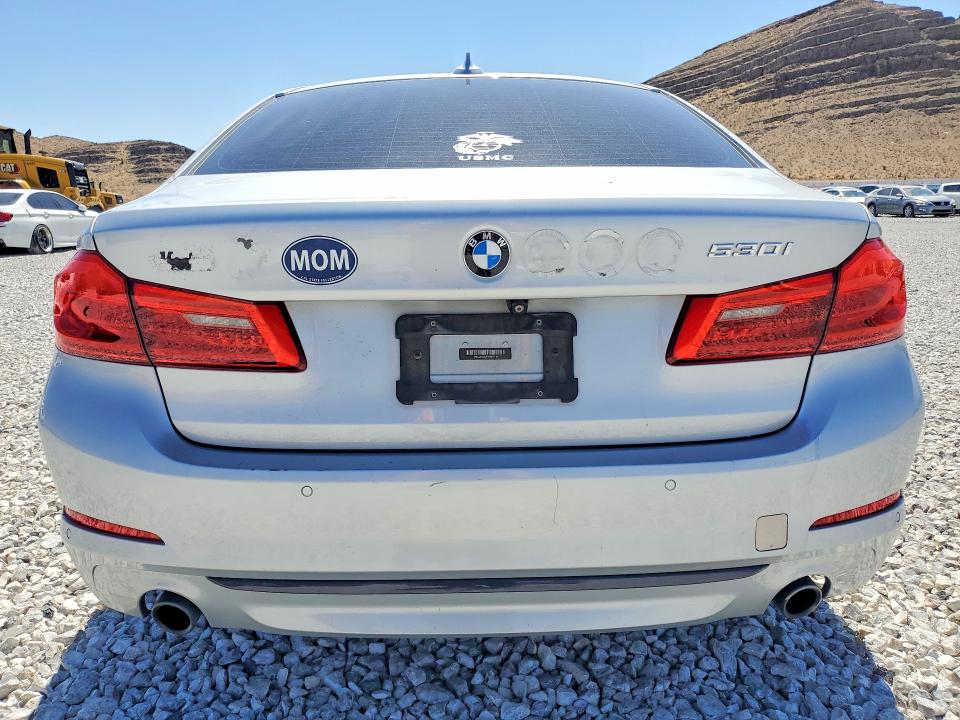 2019 BMW 5er VIN WBAJA5C54KWW07148 COPART salvage auction — FRONT END, Nv - Salvage Title, sold $8,500 on 2026-07-20 (photo 6)