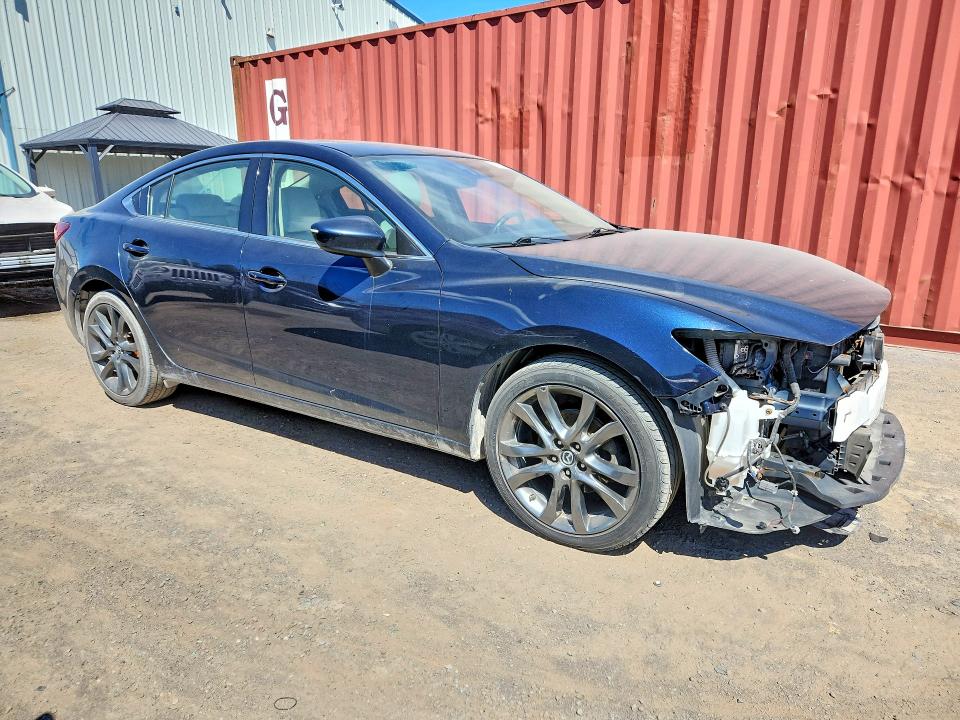 2016 Mazda 6 VIN JM1GJ1W53G1407383 COPART salvage auction — FRONT END, On - Permit No Brand - Unfit, sold $225 on 2026-07-28 (photo 4)