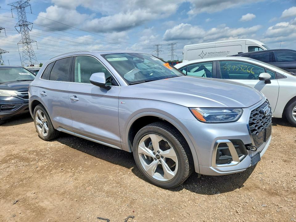 2024 Audi Q5 VIN WA1EABFY7R2088617 COPART salvage auction — REAR END, IL - SALVAGE CERTIFICATE, sold $17,300 on 2026-07-30 (photo 4)