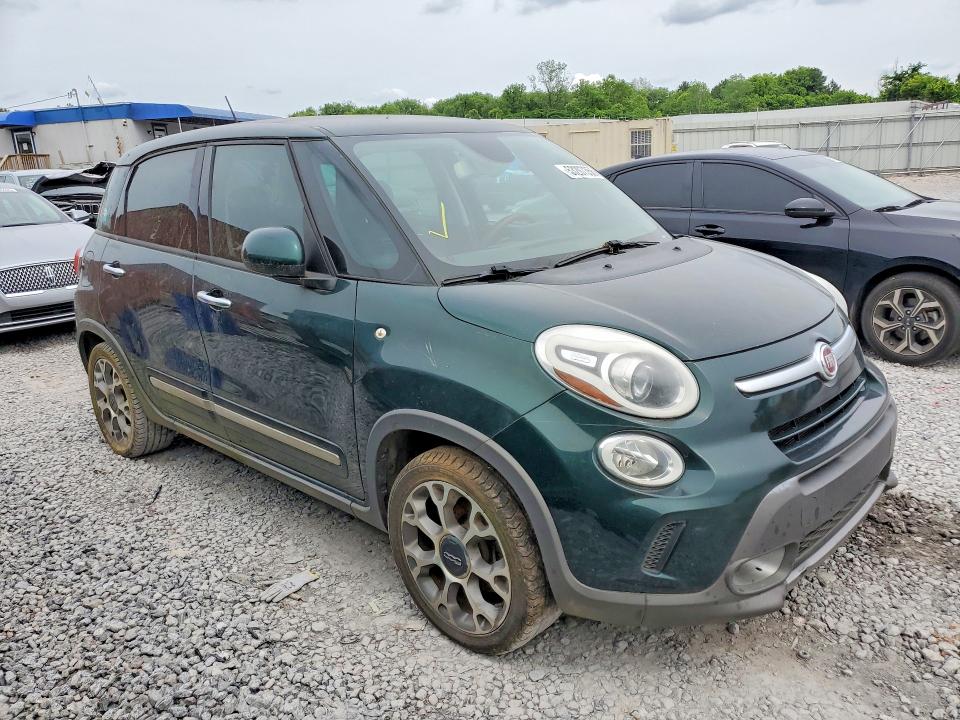 2014 Fiat 500 VIN ZFBCFADH1EZ022192 COPART salvage auction — NORMAL WEAR, Mt - Certificate Of Title, sold $400 on 2026-07-07 (photo 4)