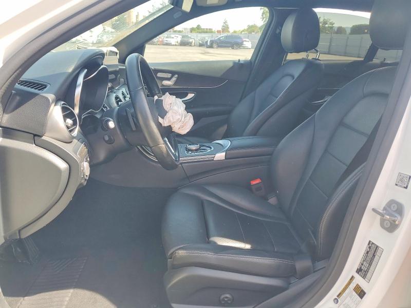 2020 Mercedes-benz C-klasse VIN WDDWF8DB8LR564391 COPART salvage auction — FRONT END, CA - SALVAGE CERTIFICATE, sold $2,050 on 2026-07-02 (photo 7)