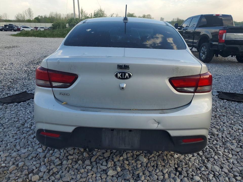 2020 Kia Rio VIN 3KPA24AD7LE334187 COPART salvage auction — FRONT END, MI - CERT OF TITLE-SALVAGE VEHICLE, sold $1,150 on 2026-07-02 (photo 6)
