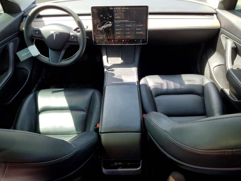 2021 Tesla Model 3 VIN 5YJ3E1EA8MF848625 COPART salvage auction — SIDE, ON - PERMIT NO BRAND - UNFIT, sold $12,600 on 2026-07-16 (photo 8)