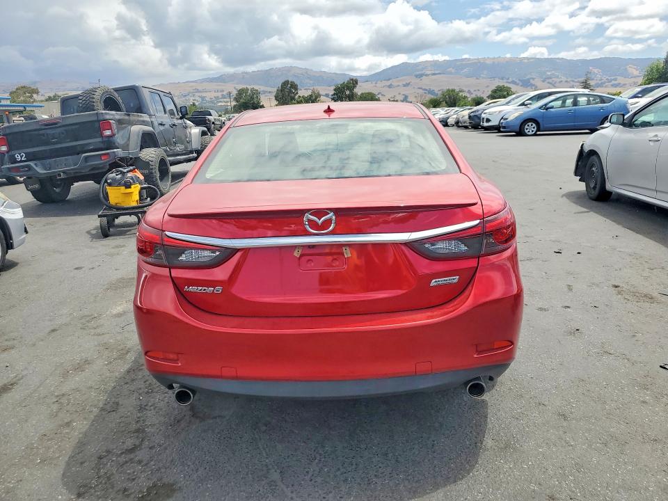 2017 Mazda 6 VIN JM1GL1W50H1131823 COPART salvage auction — SIDE, CA - SALVAGE CERTIFICATE, sold $3,950 on 2026-07-28 (photo 6)