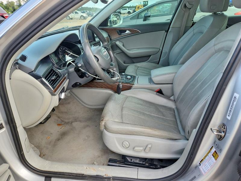 2013 Audi A6 VIN WAUHGAFC9DN083245 COPART salvage auction — FRONT END, Tx - Salvage Vehicle Title, sold $400 on 2026-07-02 (photo 7)