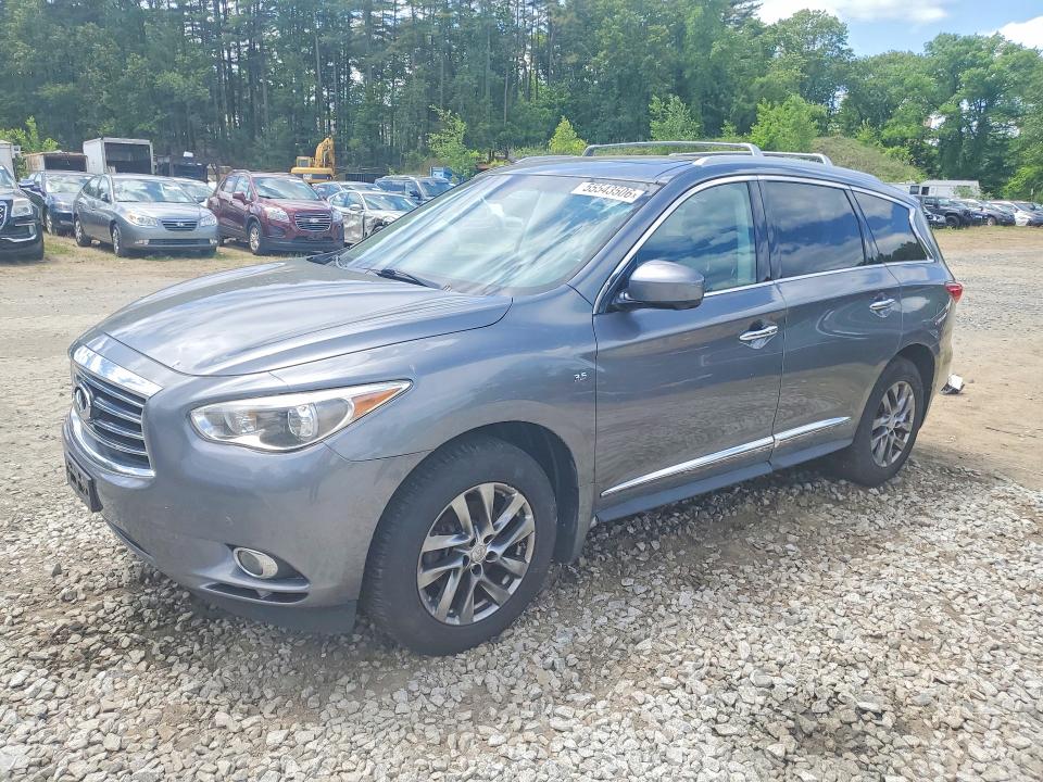 2015 Infiniti VIN 5N1AL0MM1FC559519 COPART salvage auction — MINOR DENT/SCRATCHES, Ma - Certificate Of Title, sold $800 on 2026-07-10 (photo 1)