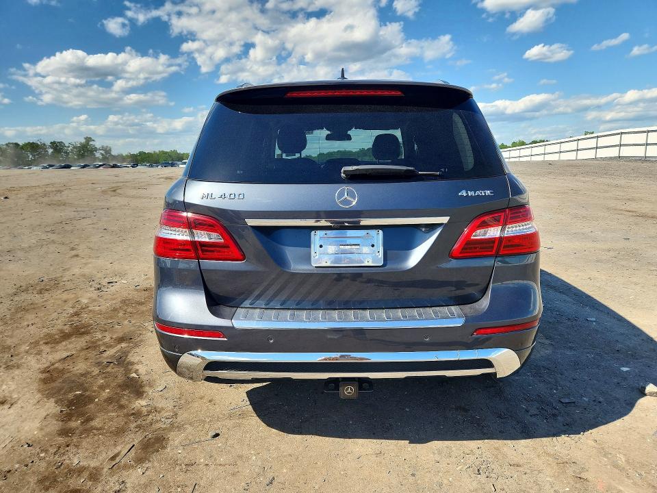 2015 Mercedes-benz Ml-class VIN 4JGDA5GB2FA496534 COPART salvage auction — MINOR DENT/SCRATCHES, VA - CERTIFICATE OF TITLE (P), sold $8,300 on 2026-07-15 (photo 6)