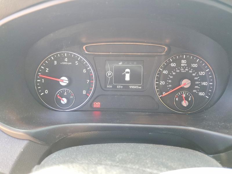 2018 Kia Sorento VIN 5XYPG4A31JG345057 COPART salvage auction — HAIL, MO - SALVAGE CERTIFICATE OF TITLE, sold $2,450 on 2026-07-07 (photo 9)