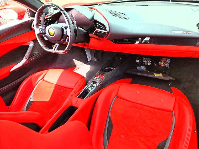 2025 Ferrari VIN ZFF99SLA2S0315500 COPART salvage auction — FRONT END, Il - Salvage Certificate, sold $185,000 on 2026-09-22 (photo 8)